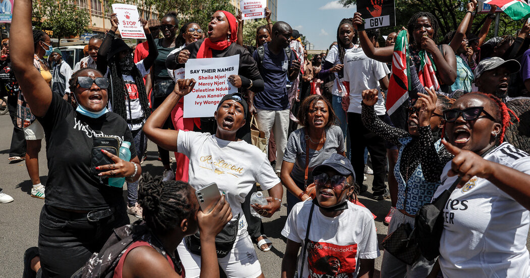 Protests in Kenya Demand Action Over a Spate of Brutal Murders of Women  at george magazine