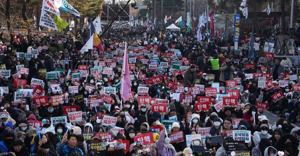 South Korea’s President Faces New Impeachment Vote  at george magazine