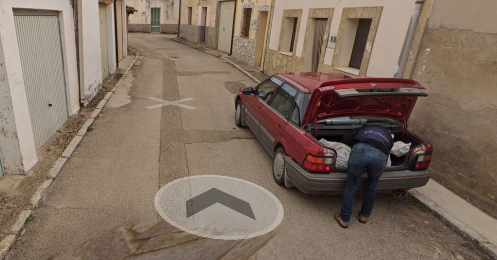 Google Street View Captures a Man Loading a Bag Into a Trunk. Arrests Follow.