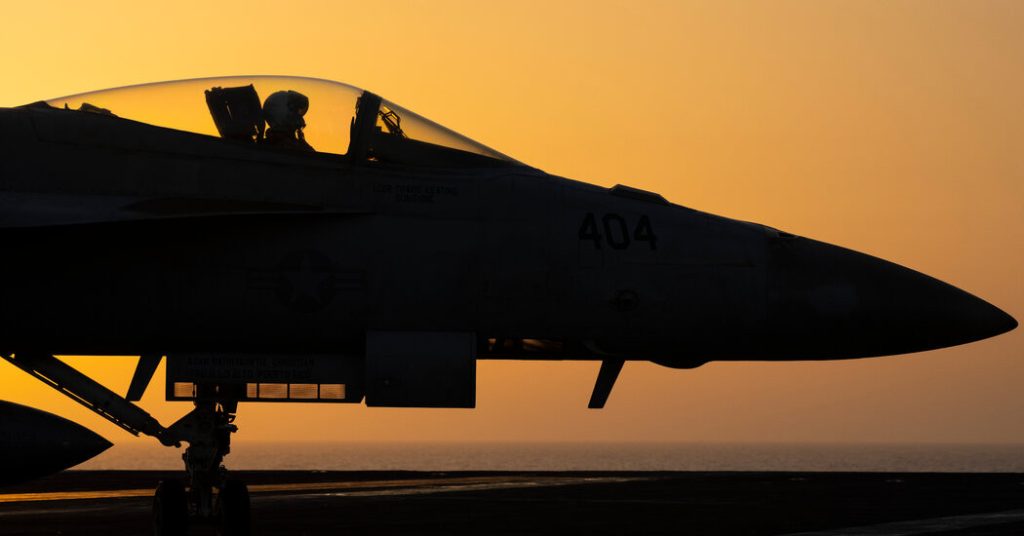 U.S. Fighter Jet Shot Down Over Red Sea by Apparent Friendly Fire