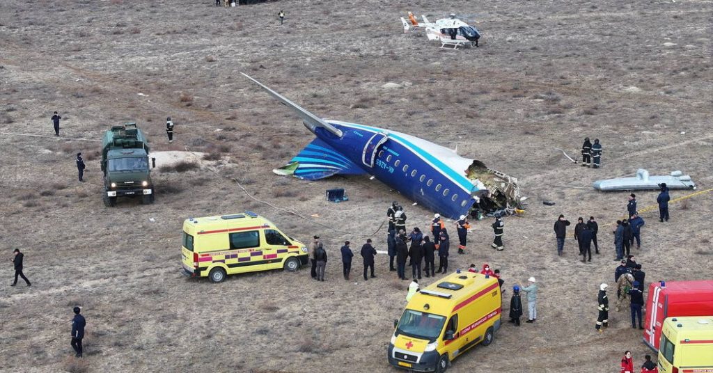 Azerbaijan Airlines Passenger Plane Crashes in Kazakhstan