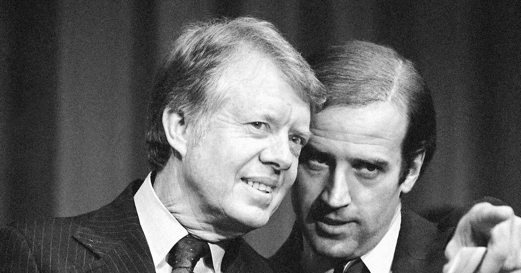 ‘Hanging Out With Jimmy Carter,’ Biden Faces the Echoes of History  at george magazine