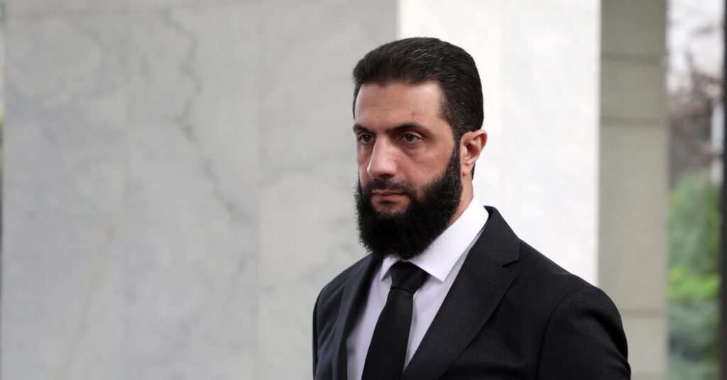 Syria’s Top Rebel Offers Hint of Timetable for Potetial Elections