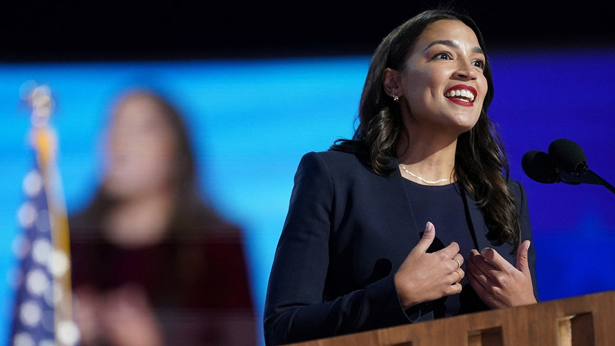 AOC may throw name in mix for top Dem spot on House Oversight Committee: report  at george magazine