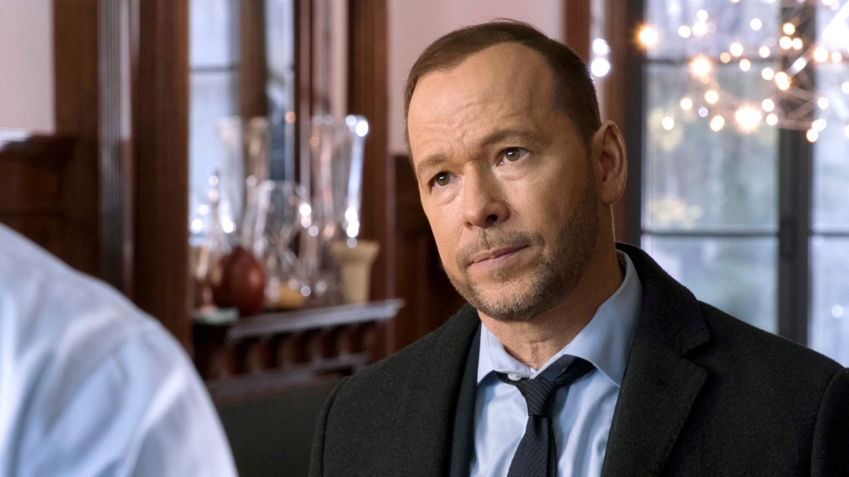 ‘Blue Bloods’ star Donnie Wahlberg ‘started crying and didn’t stop’ while filming final dinner scene  at george magazine