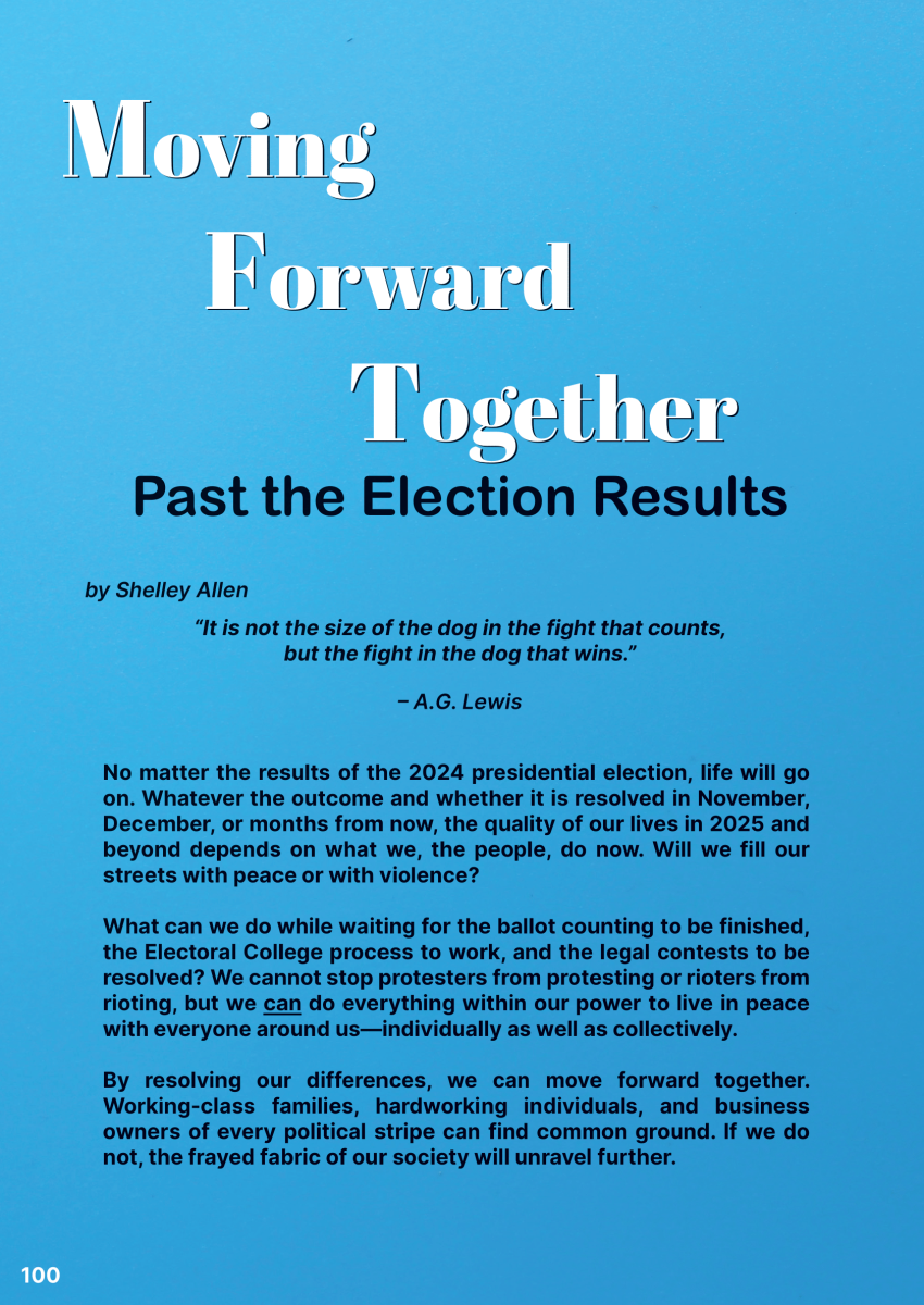 Past Election Results: Moving Forward Together