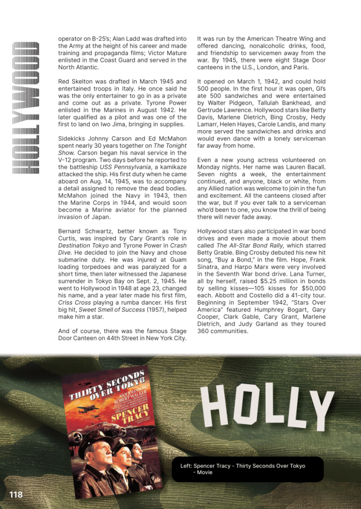 Hollywood Goes to War – World War 2  at george magazine