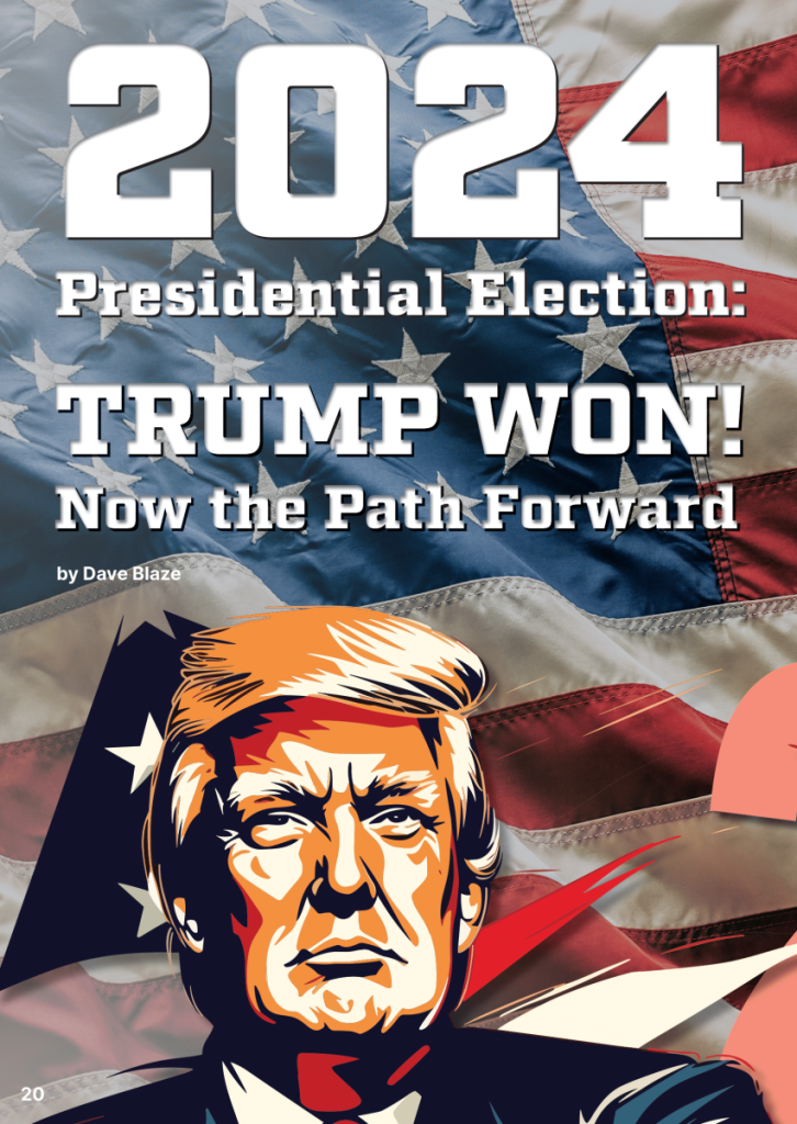 TRUMP WON! Now the path forward  at george magazine