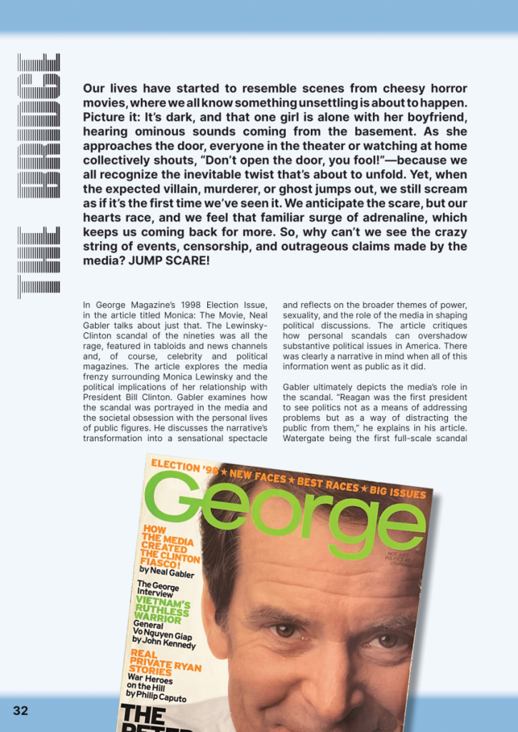 When News Turns into Noise: The Bridge  at george magazine