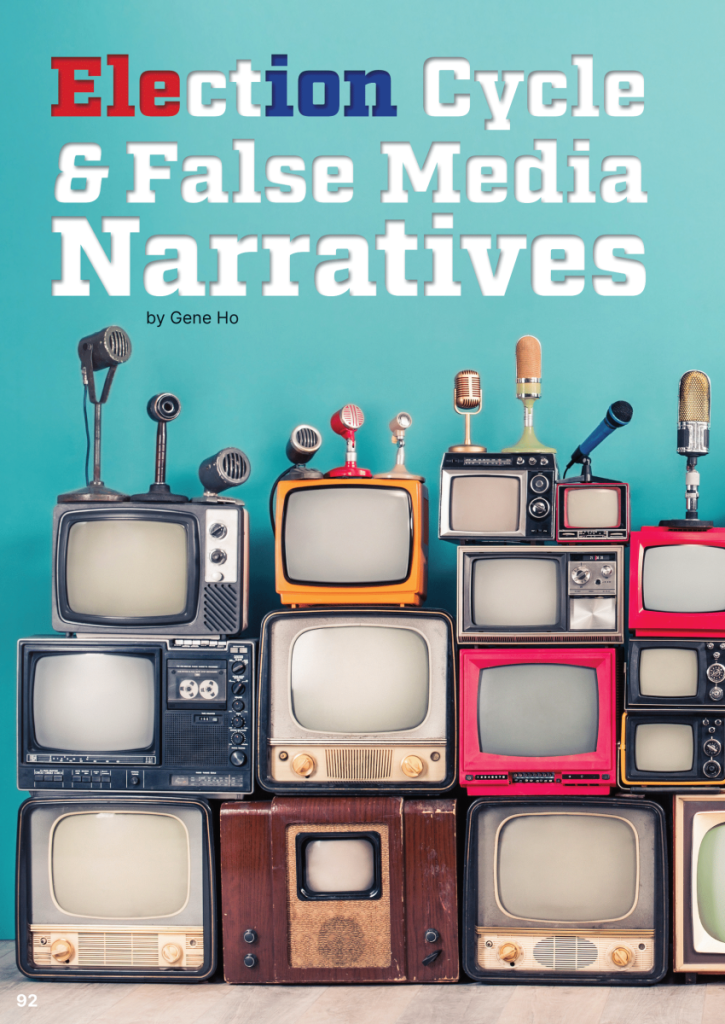 False Media Narratives and the Election Cycle  at george magazine