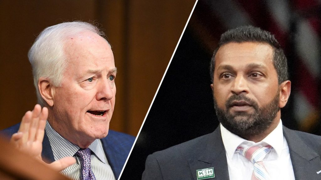 John Cornyn ‘inclined’ to back Trump FBI pick Kash Patel after Senate meeting