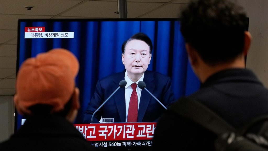 South Korean leader facing mounting calls to resign or be impeached over martial law