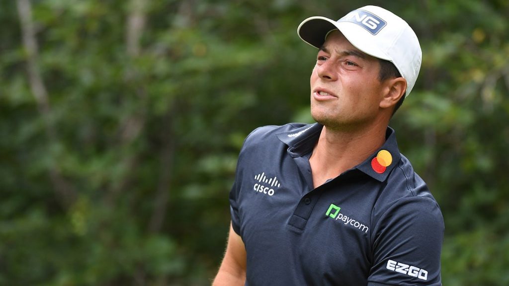 PGA Tour star Viktor Hovland suffers freak bedroom injury as season begins