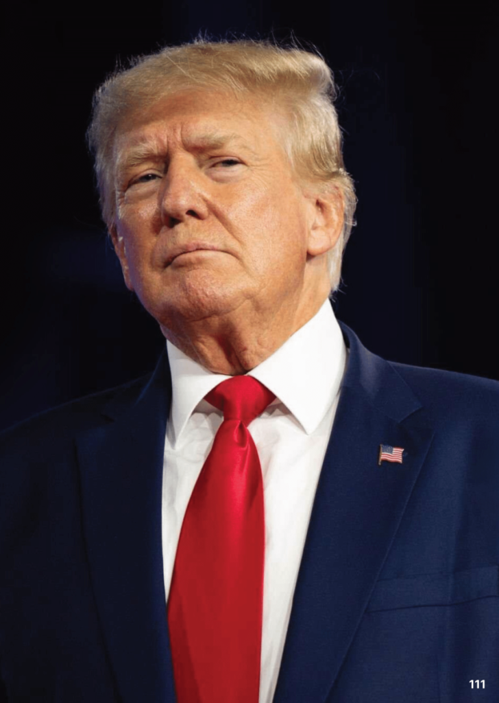 Trump Determination: The Comeback Candidate  at george magazine