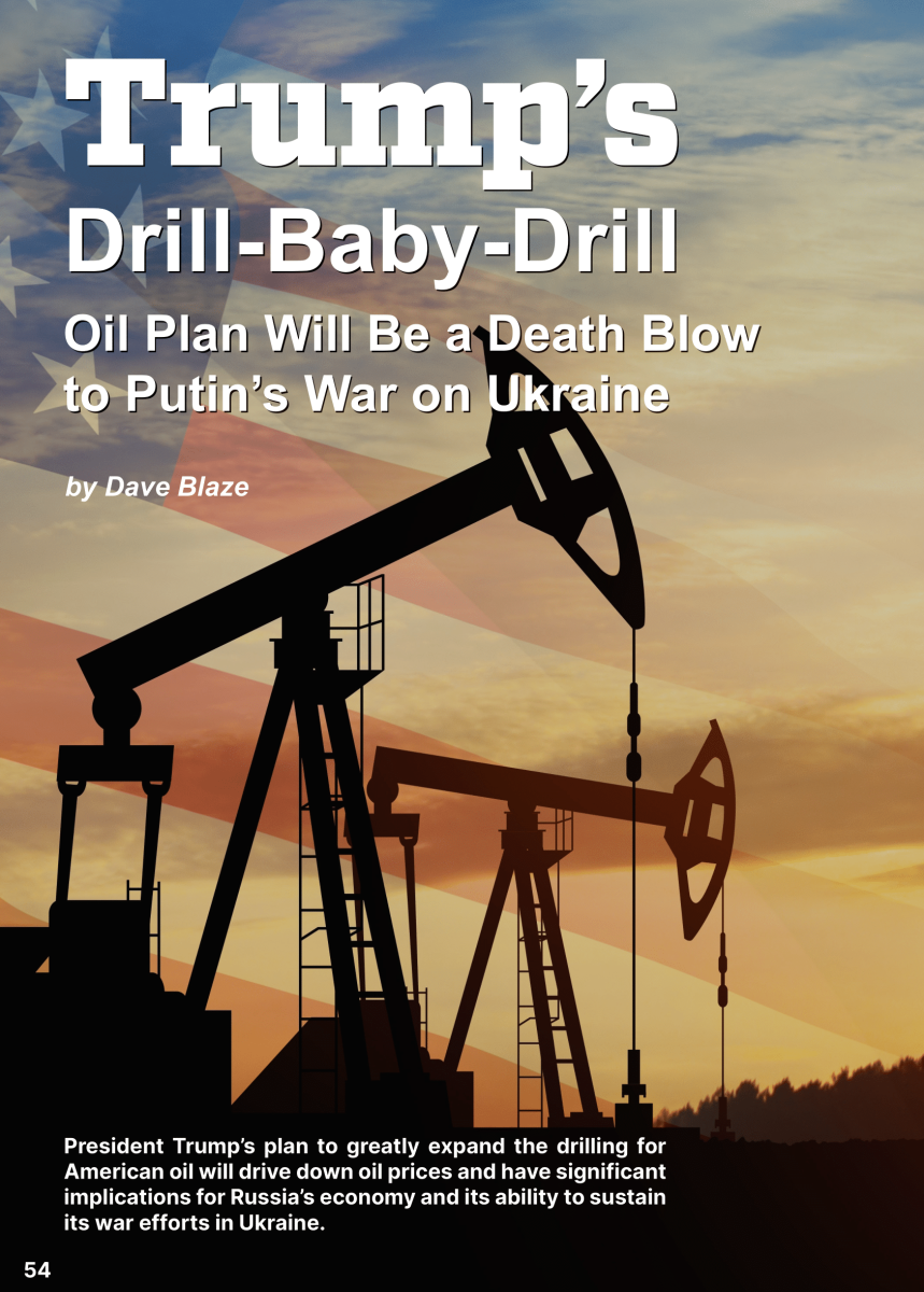 Trump’s Drill-Baby-Drill a Death Blow to Putin’s War