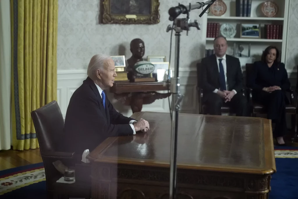 Biden warns of ‘dangerous’ oligarchy in farewell White House address  at george magazine