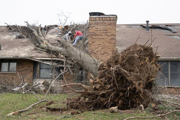 Fierce Storms Spawning Tornadoes Kill at Least 18  at george magazine