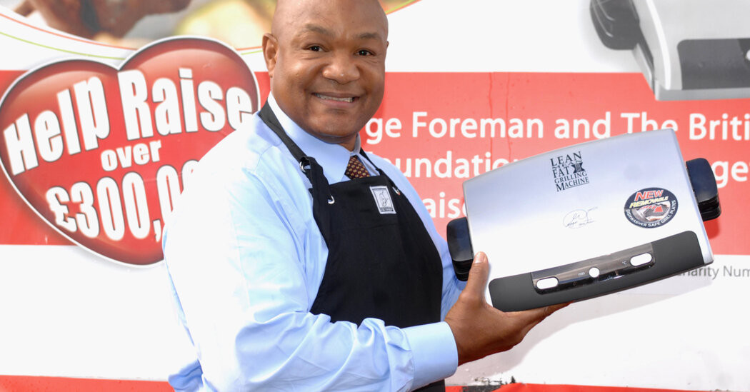 George Foreman Turned a Home Grill Into a Culinary Heavyweight  at george magazine