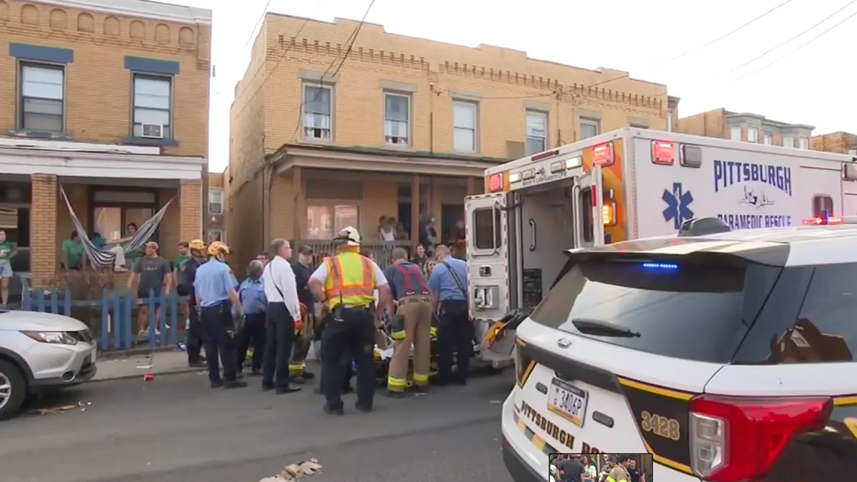 Roof collapses at St. Patrick's Day party near University of Pittsburgh, dozens injured  at george magazine