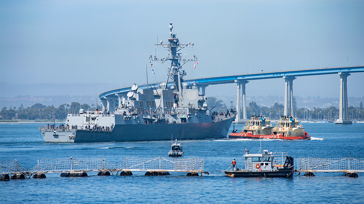 Navy deploys additional warship to curb illegal immigration, drug smuggling at the southern border  at george magazine