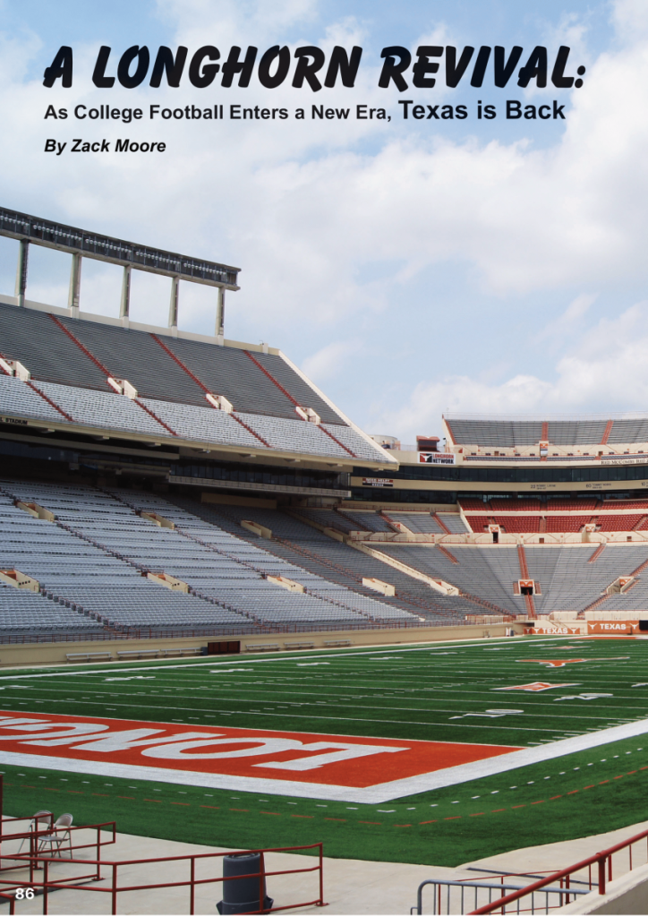 A Longhorn Revival: Texas is BACK!