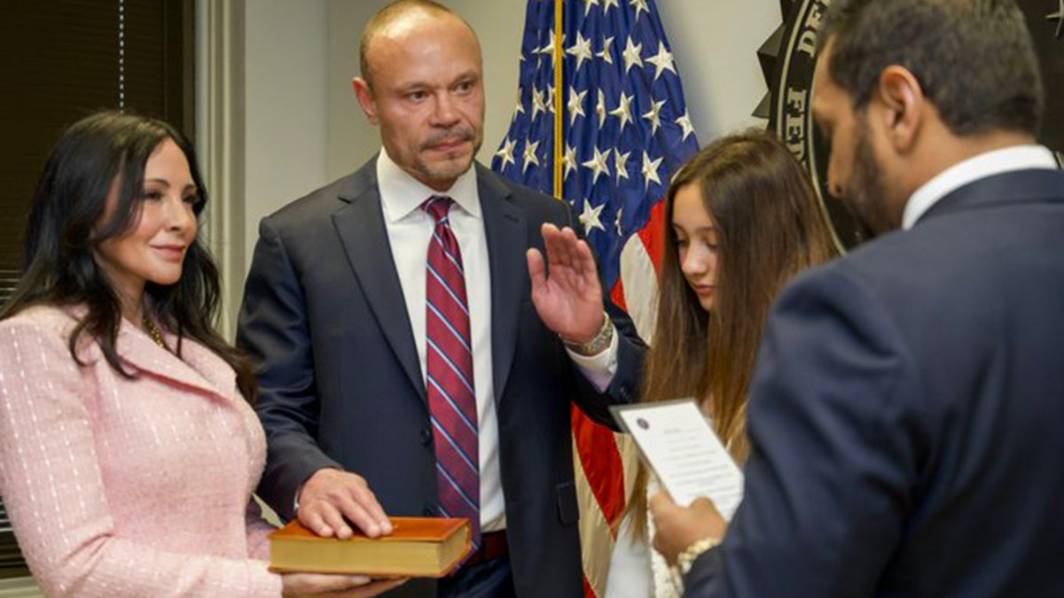 Dan Bongino sworn in as FBI deputy director: 'Critical time for our nation'  at george magazine