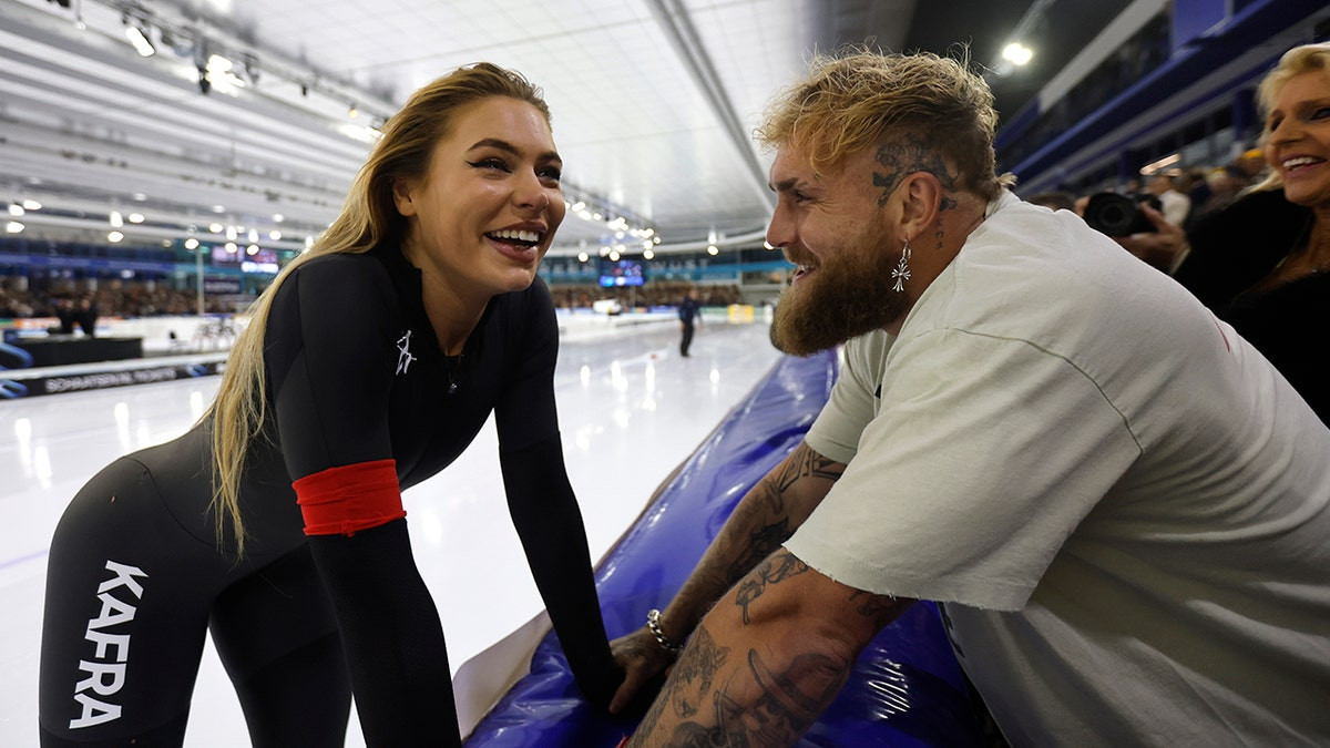 Jake Paul announces engagement to Dutch speedskater Jutta Leerdam in social media post  at george magazine