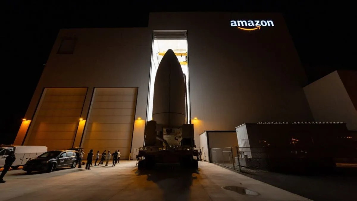 Amazon takes on Elon Musk, launching 27 internet satellites  at george magazine