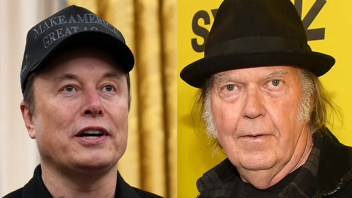 Neil Young unveils new song trashing Musk with lyrics that say fascists should buy Teslas  at george magazine