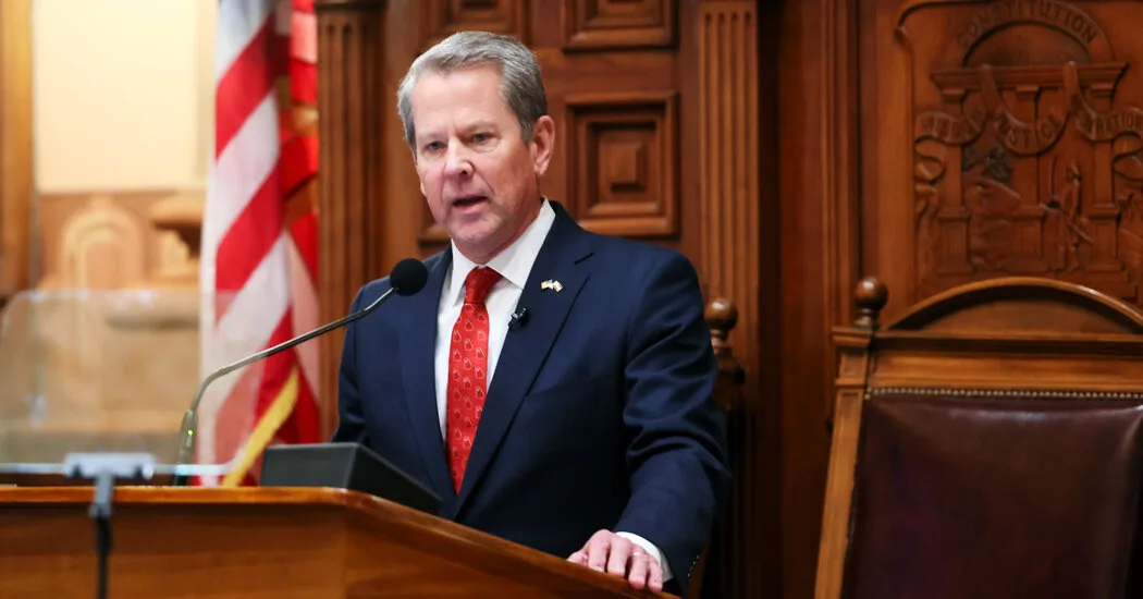 Brian Kemp Won’t Run for Senate in Georgia, Giving Ossoff a Lift  at george magazine