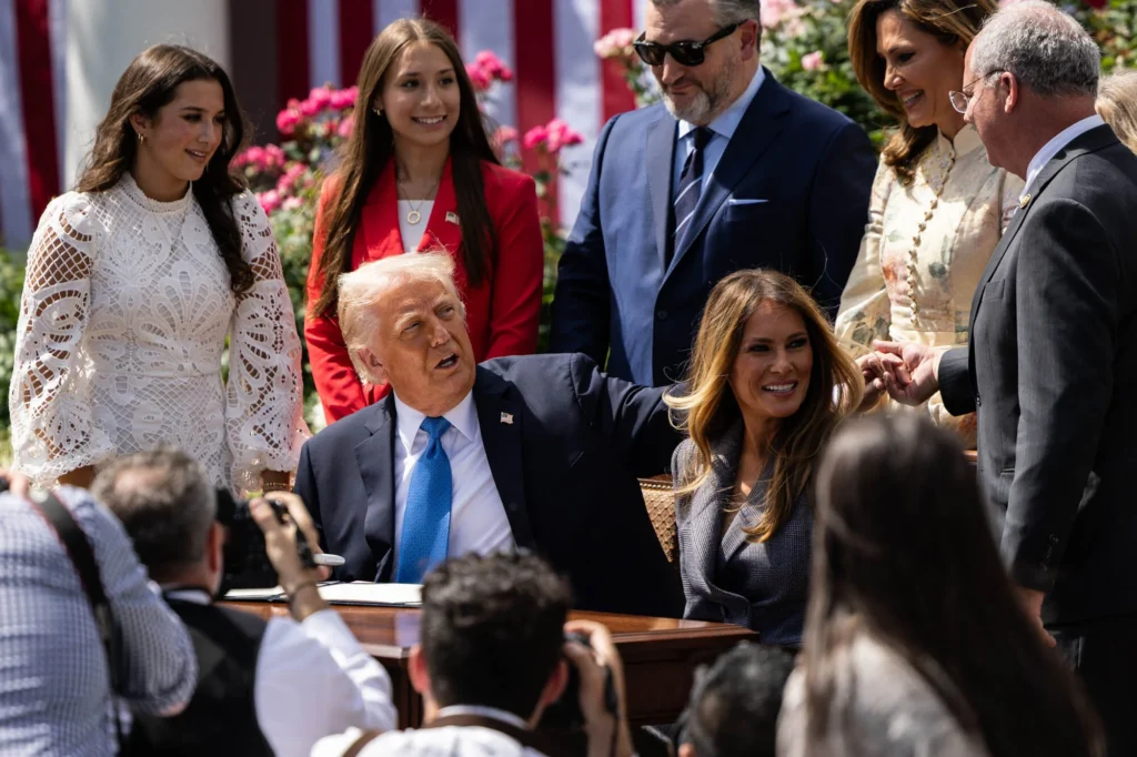 Trump signs Take It Down Act with first lady to criminalize revenge pornography
