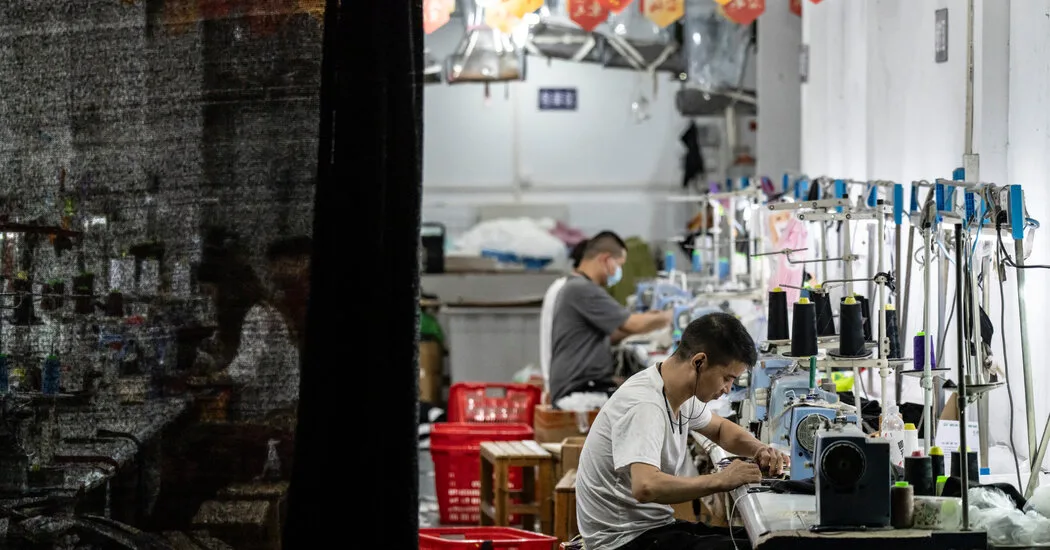 China’s Garment Factories Face a Tipping Point After New Tariffs  at george magazine