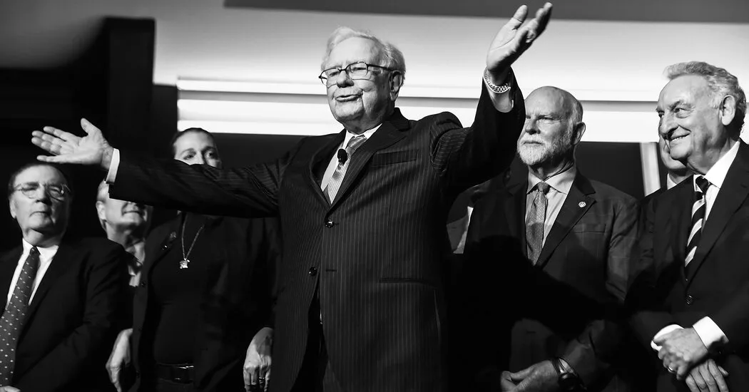 Taking the Measure of Warren Buffett  at george magazine