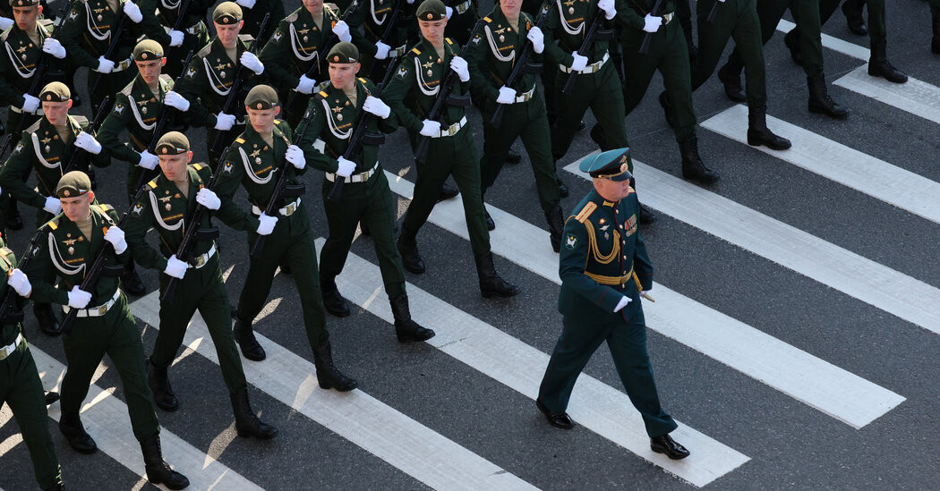 Putin Aims to Project Power at Military Parade Marking Victory Over Nazi Germany  at george magazine