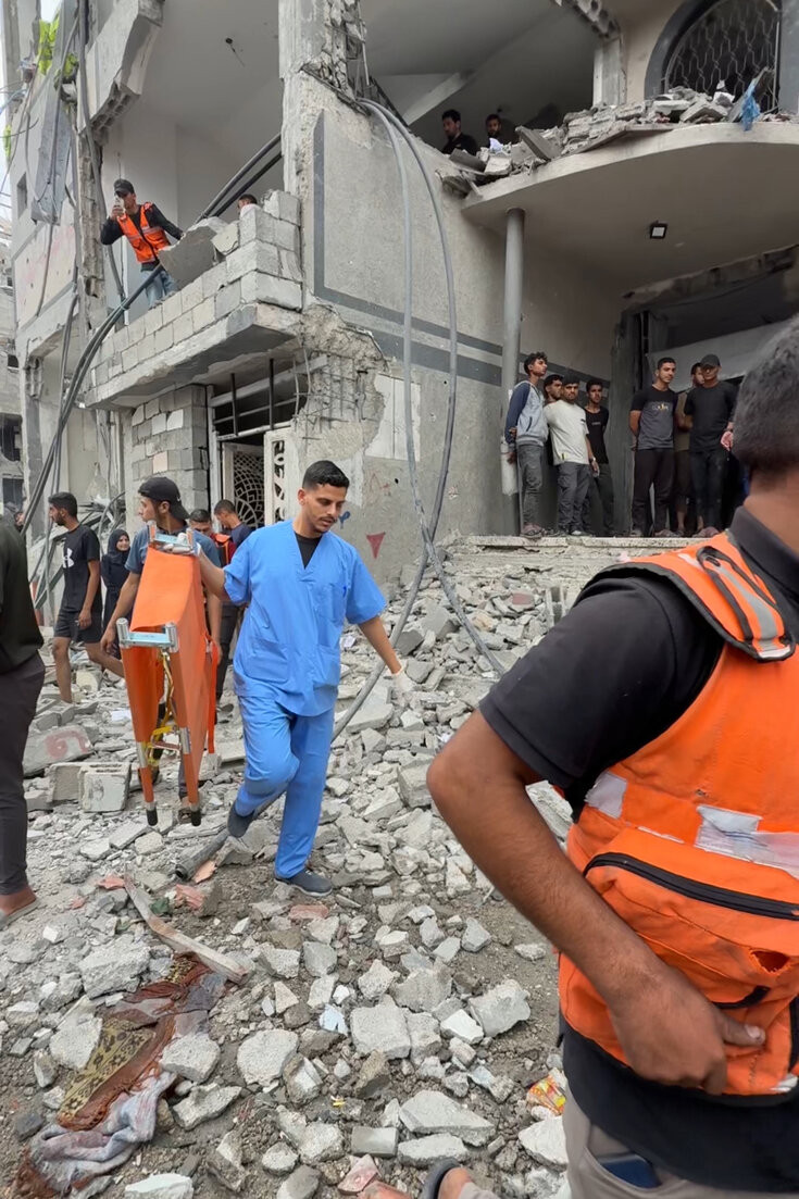 Israeli Strikes Kill Dozens in Gaza, Health Ministry Says  at george magazine