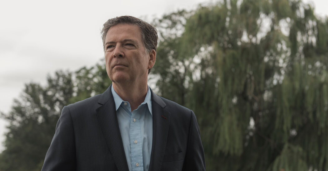 Trump Officials Say James Comey Is Under Investigation Over Social Media Post  at george magazine