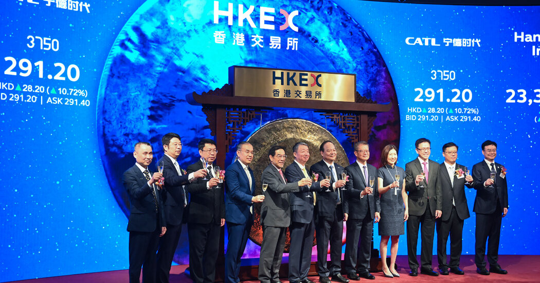 Chinese Battery Giant Surges in Hong Kong Market Debut  at george magazine