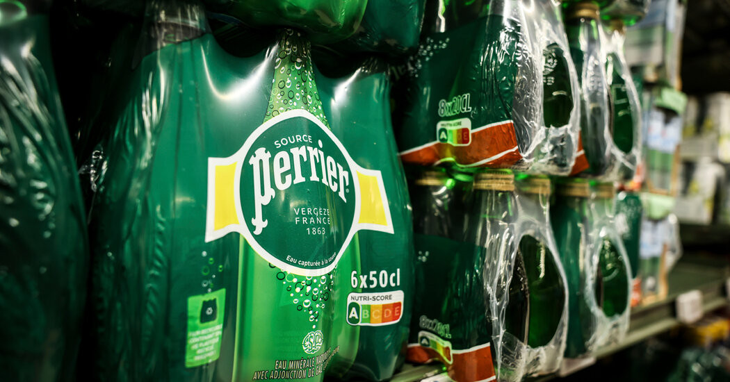 French Government and Nestlé Accused of Cover-Up in Perrier Water Scandal  at george magazine