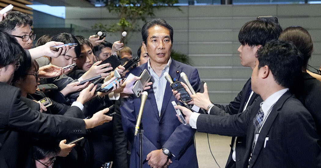 Japanese Farm Minister Resigns After Saying He’d Never Bought Rice  at george magazine