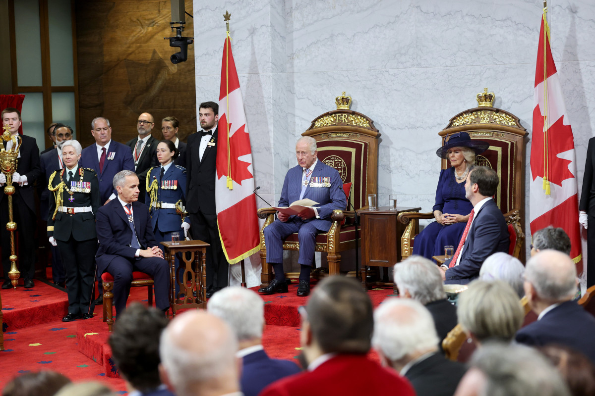 King Charles Warns Canada’s Parliament of a ‘Dangerous and Uncertain’ World  at george magazine