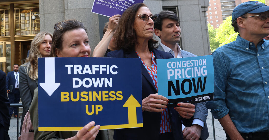 Judge Temporarily Blocks White House From Ending Congestion Pricing  at george magazine