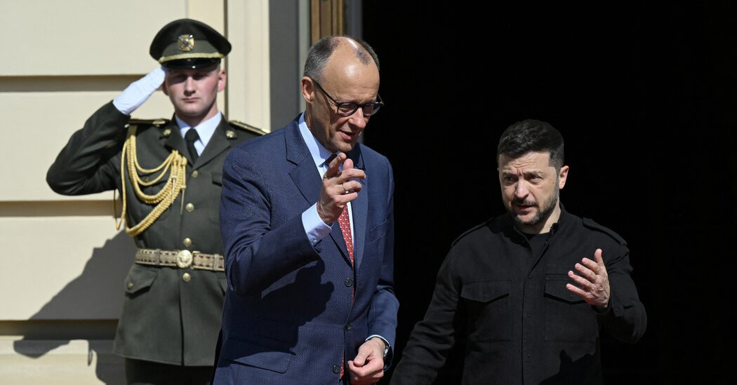 Zelensky Heads to Berlin in Latest Sign of a Warming Relationship  at george magazine