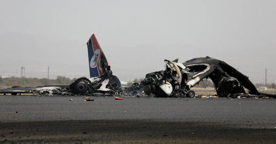 Israel Strikes Yemen’s Main Airport Again After Houthi Attacks  at george magazine
