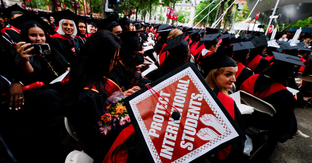 Harvard Wins Initial Court Fight With Trump Administration Over International Students  at george magazine