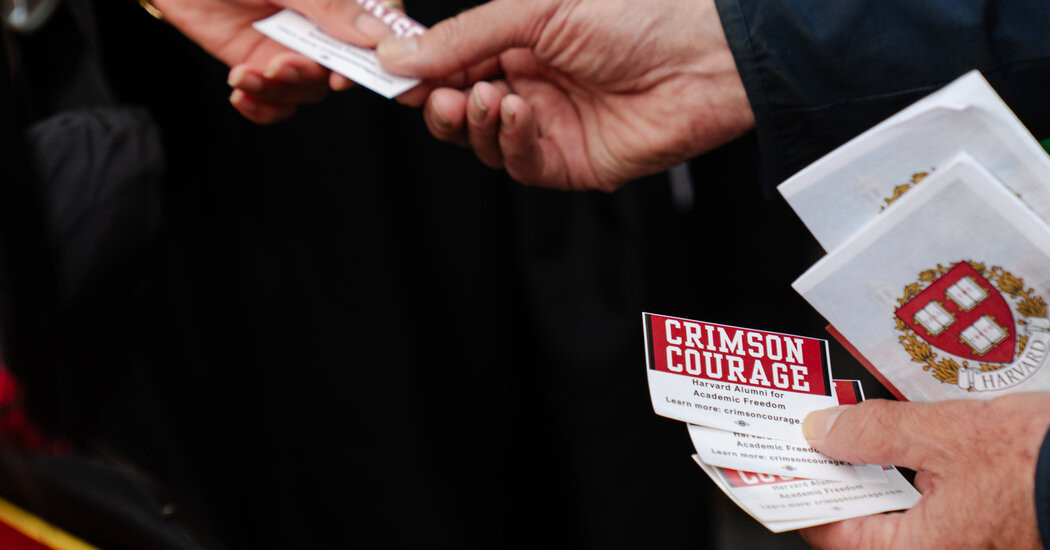 Harvard’s Graduation Day Blends Protests and Pride  at george magazine