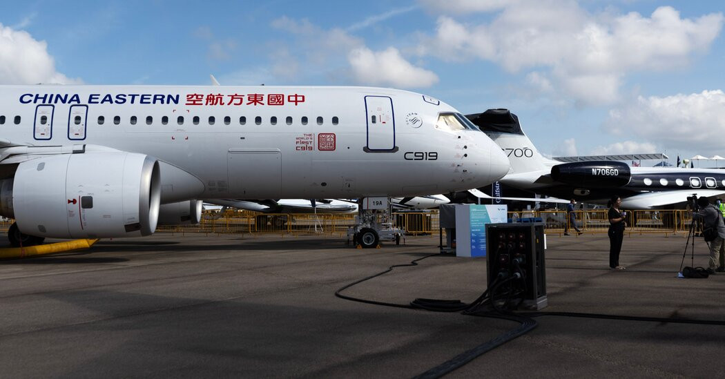 Trump Targets a Plane China Sees as a Power Symbol  at george magazine