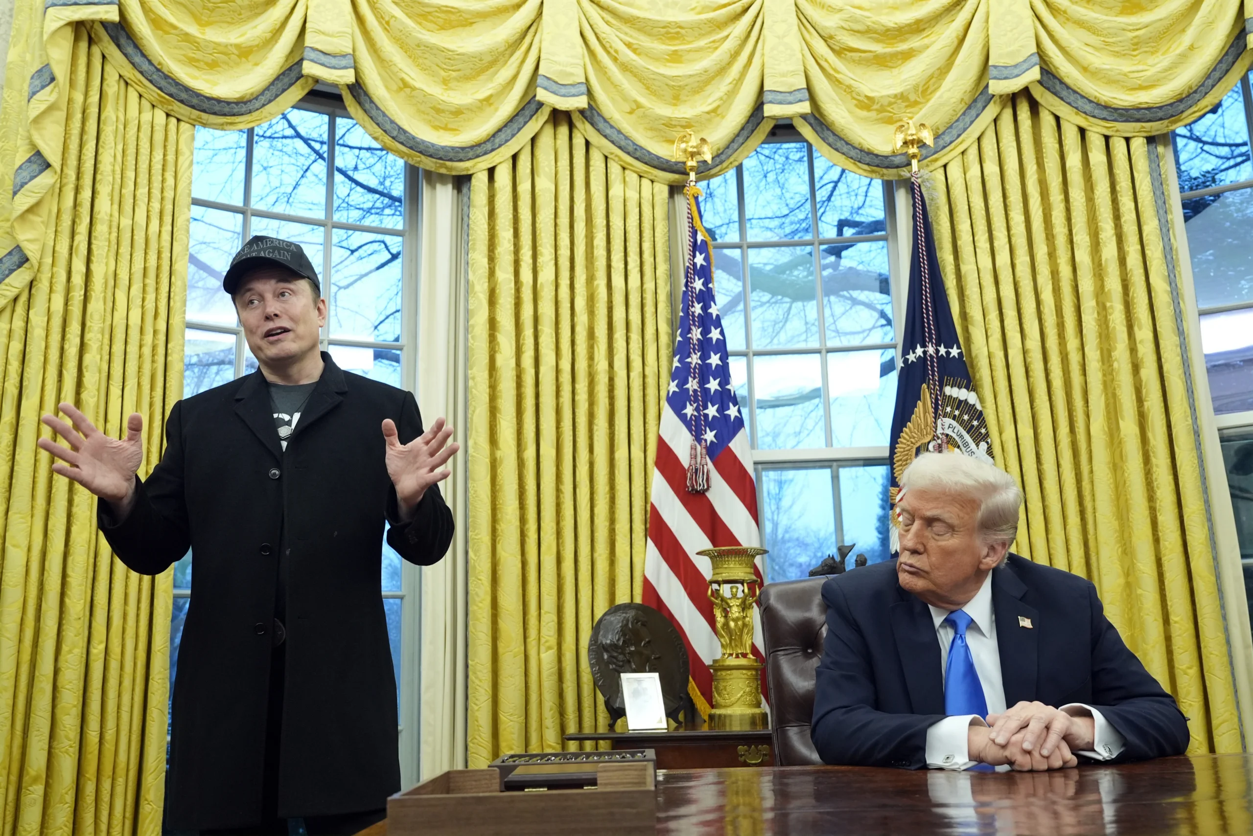 WATCH LIVE: Trump holds press conference as Musk departs White House  at george magazine