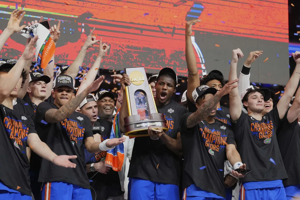 WATCH LIVE: Trump hosts 2025 NCAA men’s basketball champion Florida Gators
