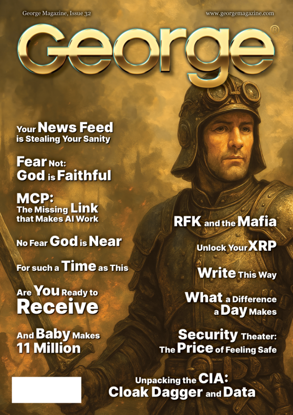 George Magazine Issue 32 collector's edition