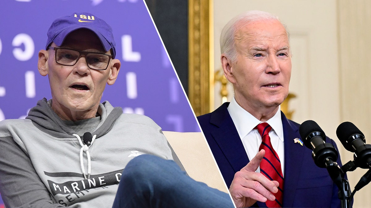 James Carville says Biden went from ‘titan’ of American history to ‘sad’ figure for delaying dropping out  at george magazine